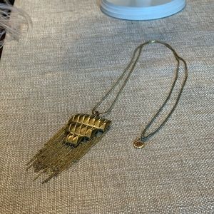 House of Harlow Aztec long pendant